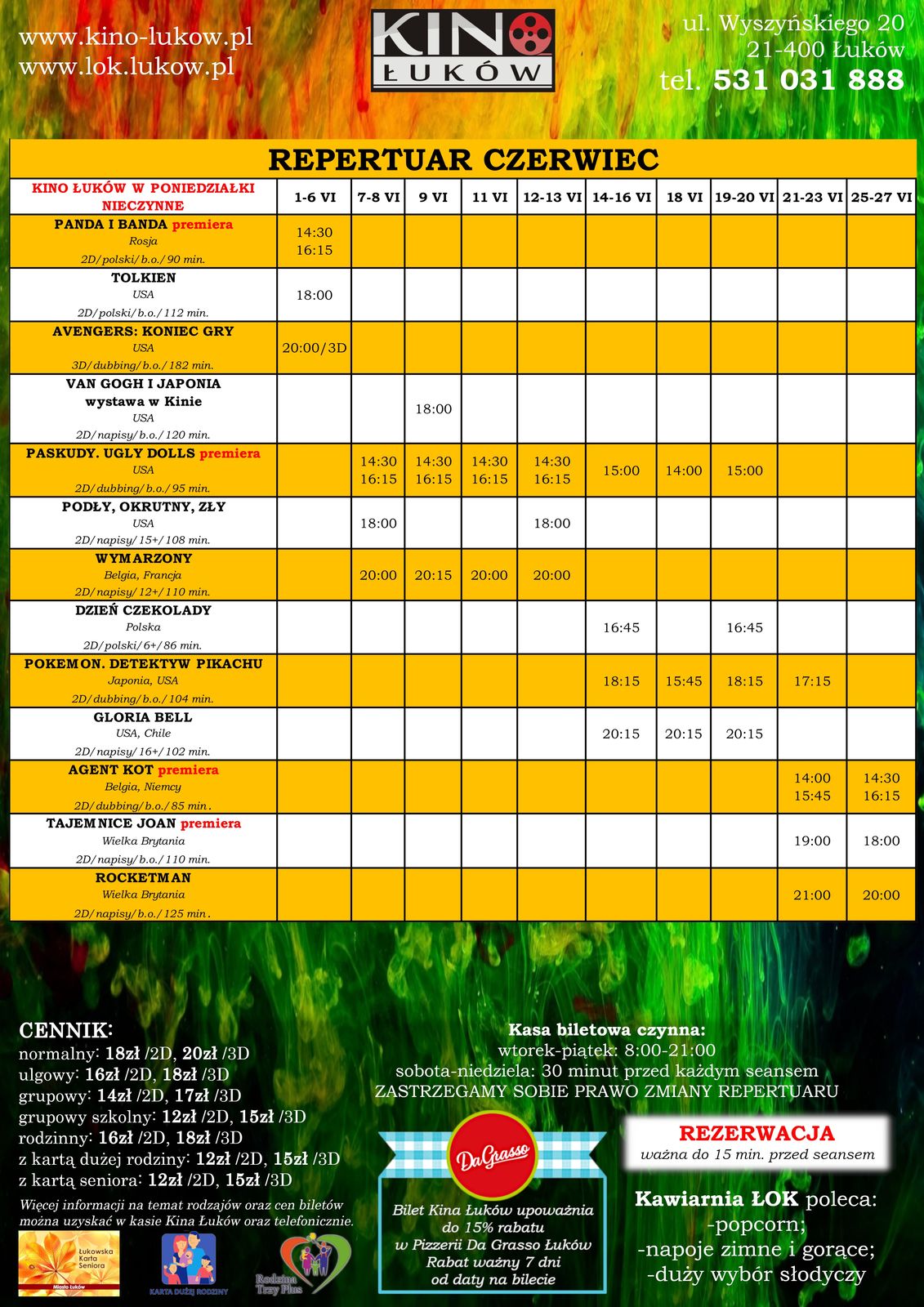 ŁukÓw Kino „podły Okrutny Zły” W Kinie Łuków 8768